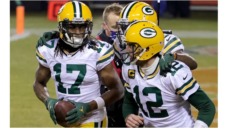 Davante Adams y Aaron Rodgers, NFL