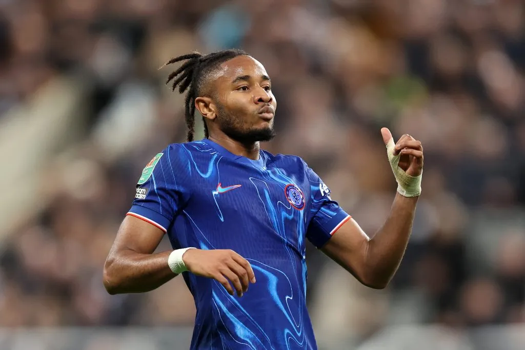 Christopher Nkunku, el delantero que está ocupando el lugar que está dejando libre Kylian Mbappé.