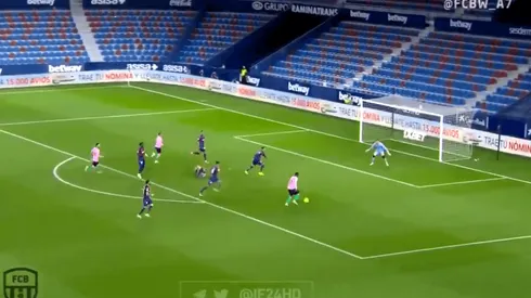 Video: Dembélé tuvo una chance clara con Barcelona ¡y fue gol!