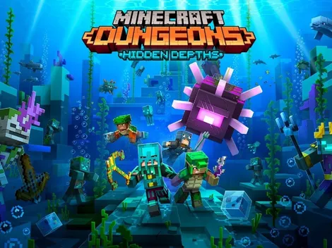 Minecraft Dungeons anuncia la fecha para su próximo DLC, Hidden Depths