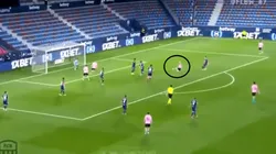 El golazo de Lionel Messi.