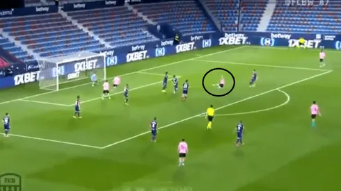 El golazo de Lionel Messi.