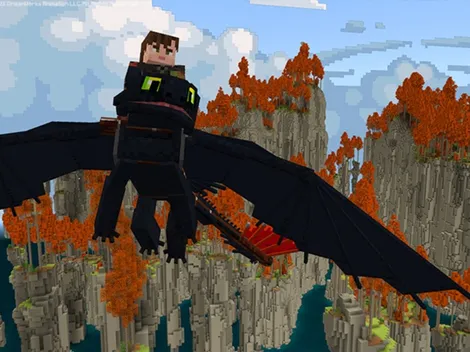 Minecraft añade un DLC de Cómo entrenar a tu dragón