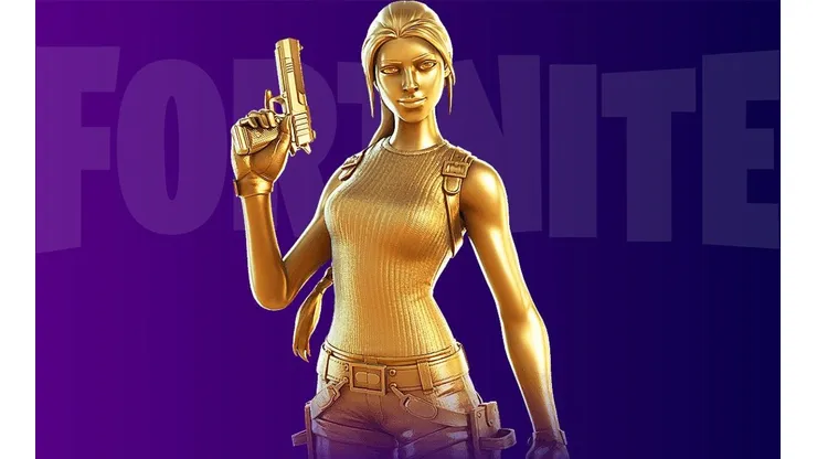 Cómo conseguir la skin de Lara Croft dorada en Fortnite