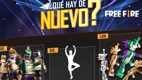 Nueva incubadora y muchos descuentos en la Agenda Semanal de Free Fire