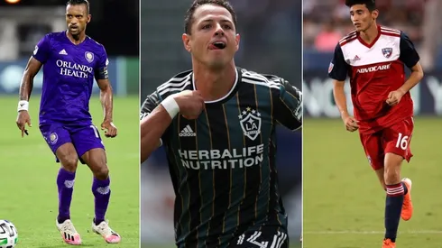 Nani, Javier Hernández y Ricardo Pepi