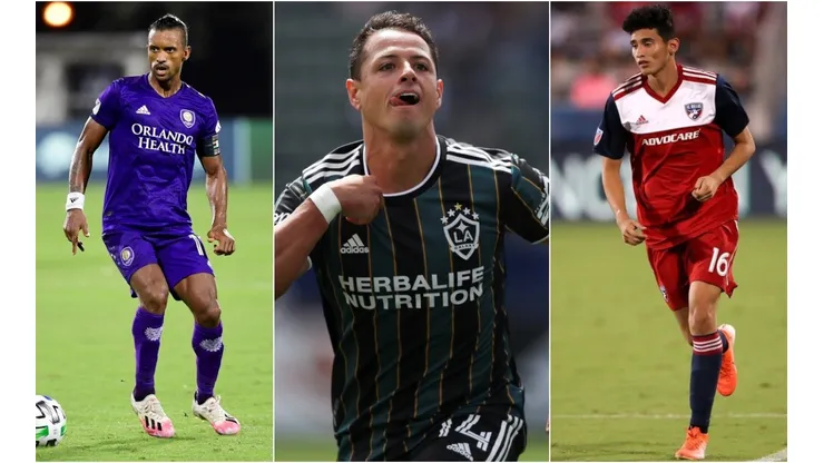 Nani, Javier Hernández y Ricardo Pepi