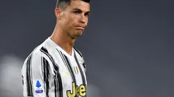 Cristiano Ronaldo durante el encuentro entre Juventus y Milan por la Serie A.