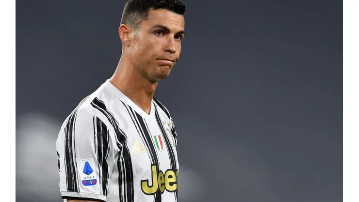 Cristiano Ronaldo durante el encuentro entre Juventus y Milan por la Serie A.