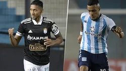 Gonzáles y Miranda, en la Copa Libertadores. (Foto: Getty).