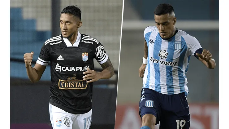 Gonzáles y Miranda, en la Copa Libertadores. (Foto: Getty).