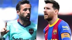 José Luís Morales y Lionel Messi, LaLiga (Imagen: Getty)