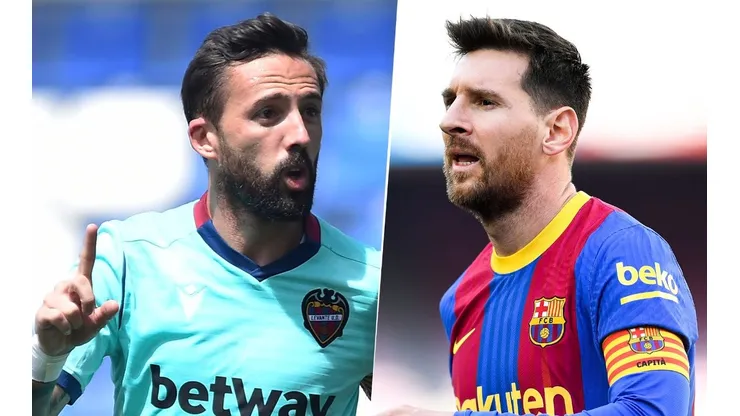 José Luís Morales y Lionel Messi, LaLiga (Imagen: Getty)