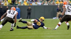 Aaron Rodgers ante Cleveland Browns