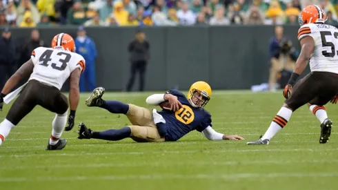 Aaron Rodgers ante Cleveland Browns