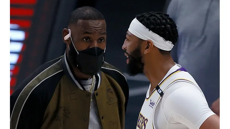 LeBron James y Anthony Davis