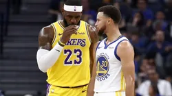 LeBron James y Stephen Curry (Foto: Getty)