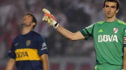 Los de River estallaron: Barovero atajó un penal en España y es muy parecido al de Gigliotti
