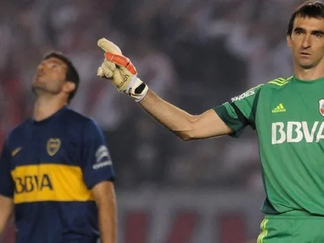 Los de River estallaron: Barovero atajó un penal en España y es muy parecido al de Gigliotti