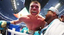 Saúl Álvarez en el AT&T Stadium