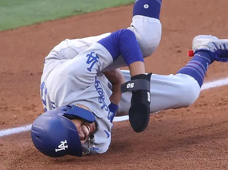 Video: a Mookie Betts le dieron en donde más les duele a los hombres