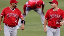 Albert Pujols y Mike Trout
