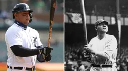 Miguel Cabrera y Babe Ruth