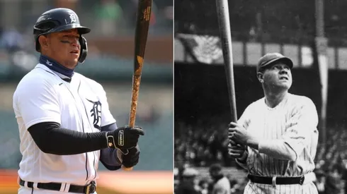Miguel Cabrera y Babe Ruth