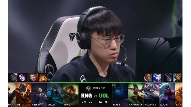 RNG vuelve a dominar a Unicorns en el MSI 2021 de League of Legends