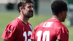 Aaron Rodgers y Jordan Love