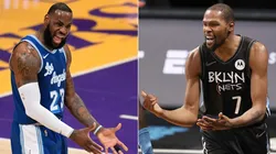 LeBron James y Kevin Durant