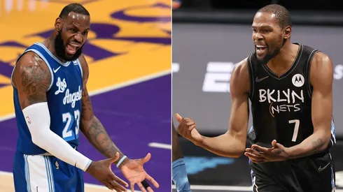 LeBron James y Kevin Durant