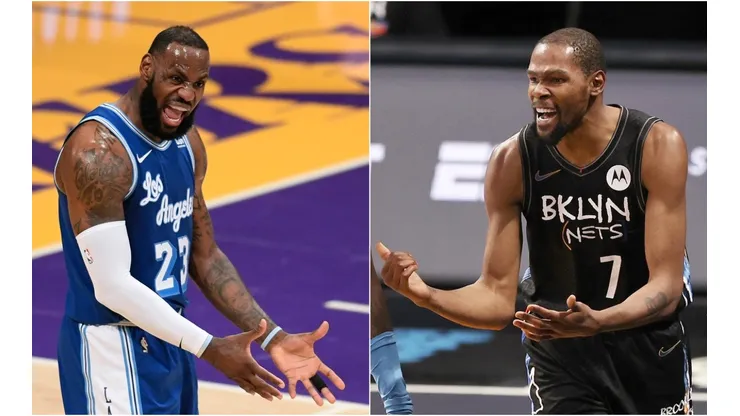 LeBron James y Kevin Durant
