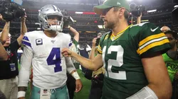Dak Prescott y Aaron Rodgers