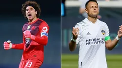 Guillermo Ochoa y Javier Chicharito Hernández