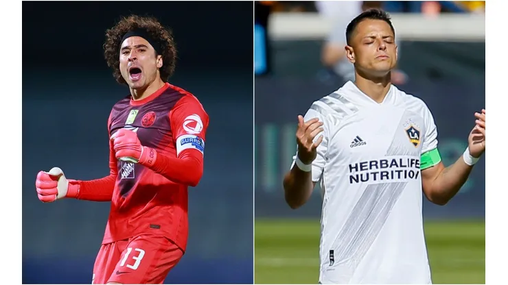 Guillermo Ochoa y Javier Chicharito Hernández