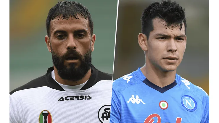 Spezia vs. Napoli por la Serie A (Foto: Getty Images).