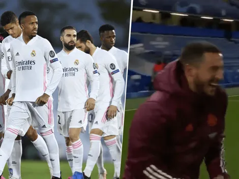 Sacan a la luz cómo reaccionó el plantel del Real Madrid al ver las risas de Hazard
