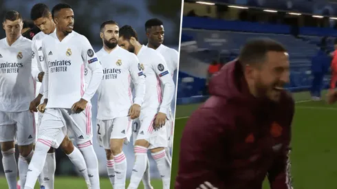 Sacan a la luz cómo reaccionó el plantel del Real Madrid al ver las risas de Hazard