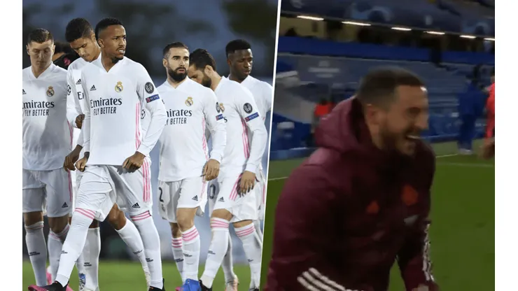 Sacan a la luz cómo reaccionó el plantel del Real Madrid al ver las risas de Hazard