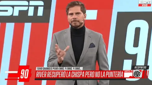 Así abrió su programa Sebastián Vignolo.