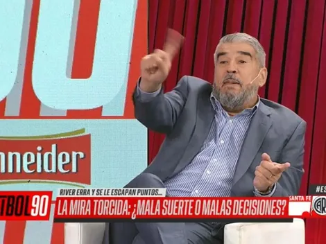 Chavo Fucks en ESPNF90: "En River practican tirarse y los ayuda un exárbitro"