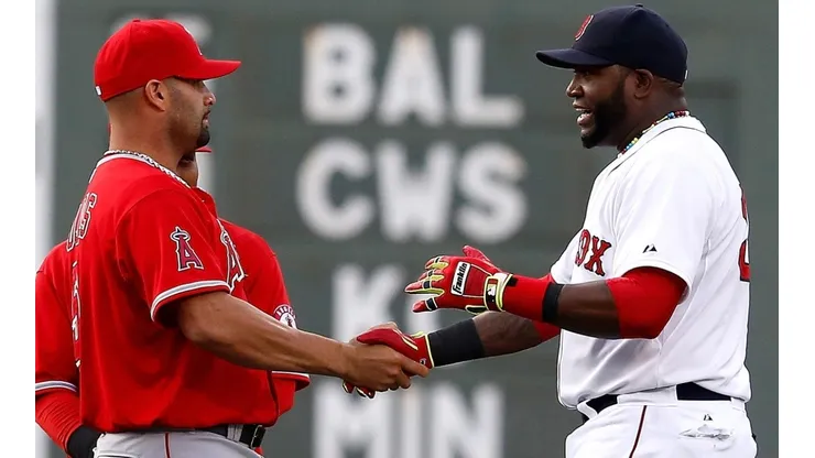 Albert Pujols y David Ortíz en MLB 2014