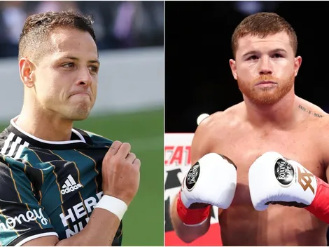 El mensaje de Chicharito para Canelo Álvarez antes de pelear con Saunders