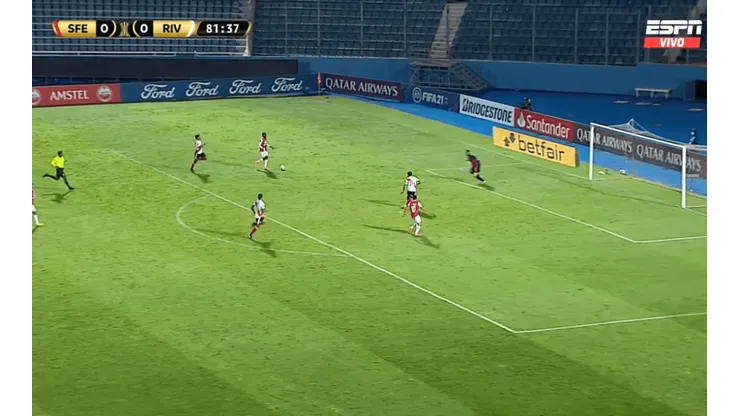 ¡Era el triunfo de Santa Fe! El atajadón de Armani para salvar a River