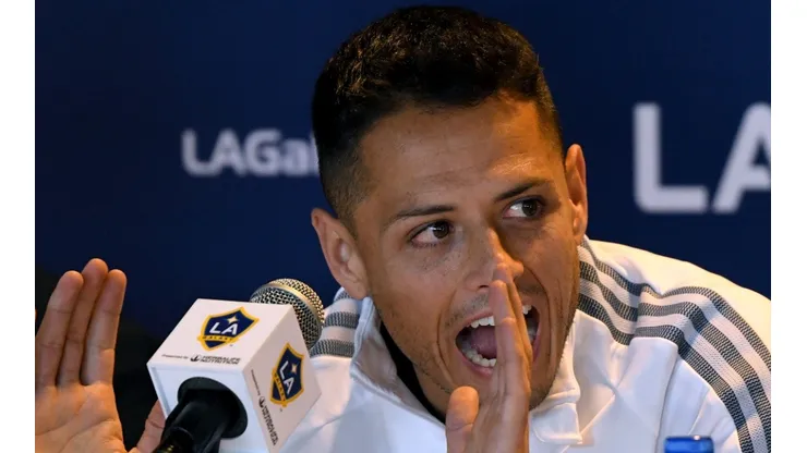 Javier Chicharito Hernández, delantero del Galaxy