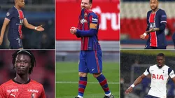 Messi, Mbappé, Neymar, Camavinga y Aurier, algunos de los nombres que desea el PSG para la próxima temporada.