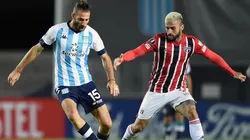 De 14 remates no entró ninguno: Racing fue más pero empató con São Paulo