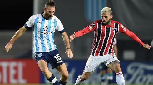 De 14 remates no entró ninguno: Racing fue más pero empató con São Paulo