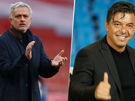 TyC Sports: Mourinho llegó a la Roma ¡porque Gallardo rechazó la oferta antes!